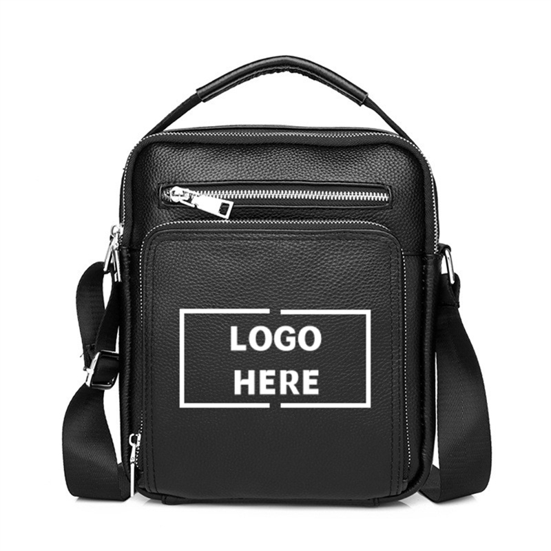 Leather Anti-Theft Messenger Bag