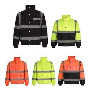Winter Waterproof Reflective Safety Jackets