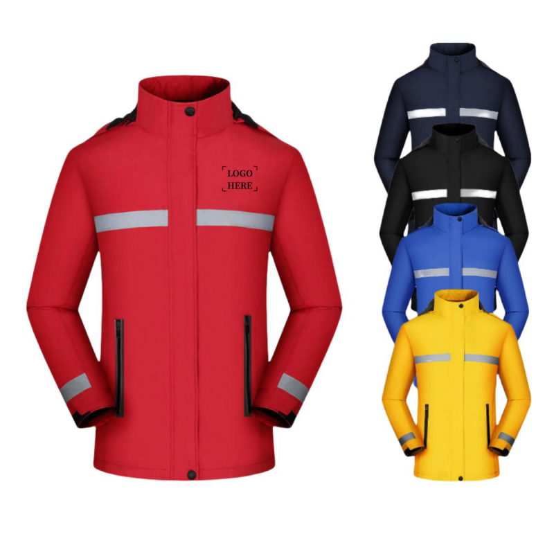 Full Zip Reflective Jacket for Men and Women