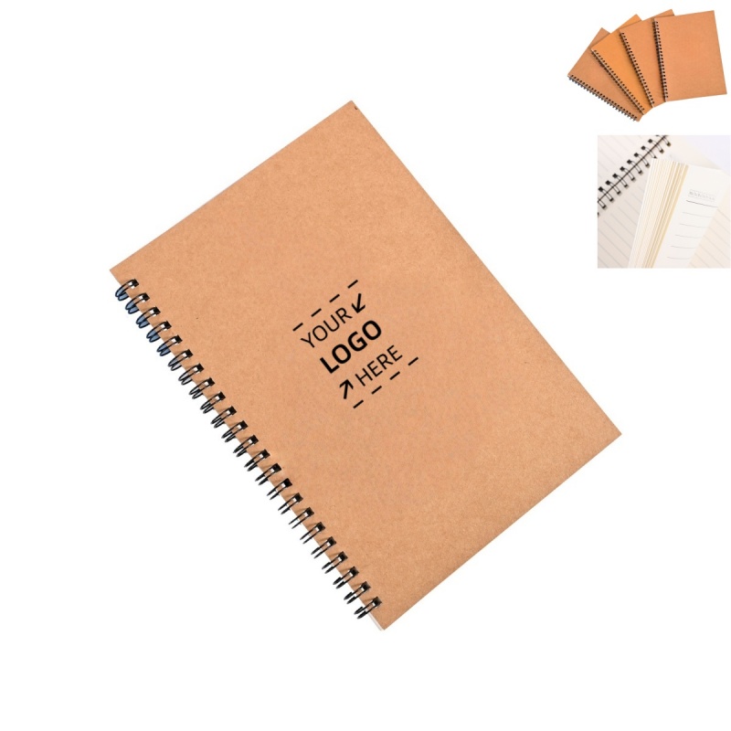 Full Color Custom A5 Spiral Notebooks